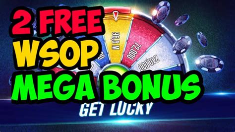 wsop mega bonus|WSOP .